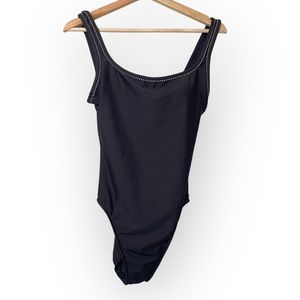 Miraclesuit Black Studded One Piece Swimsuit